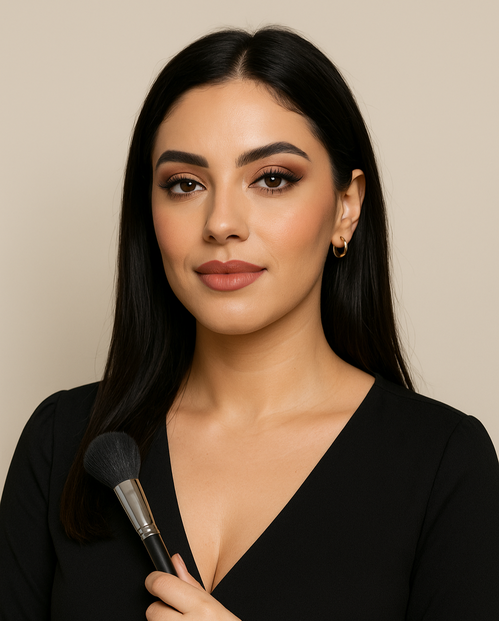 Glam Makeup Session with Rania