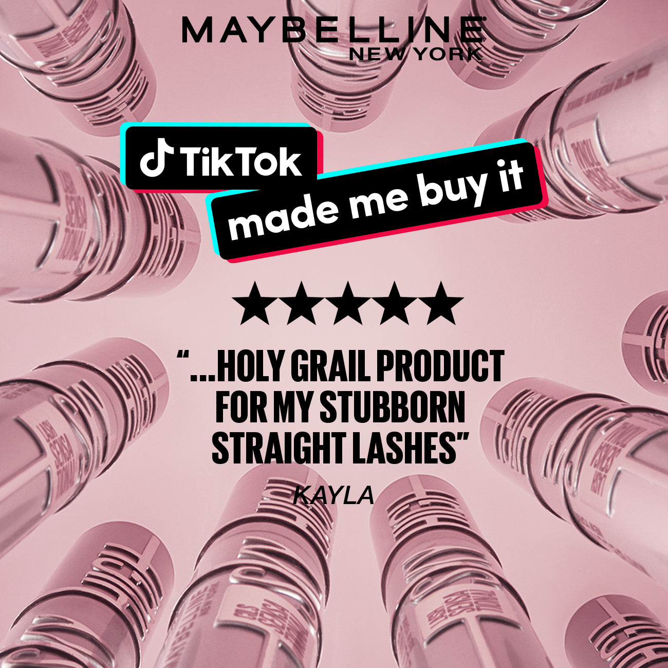 Maybelline Lash Sensational Sky High Mascara - Volumizing & Lengthening Black - Alora