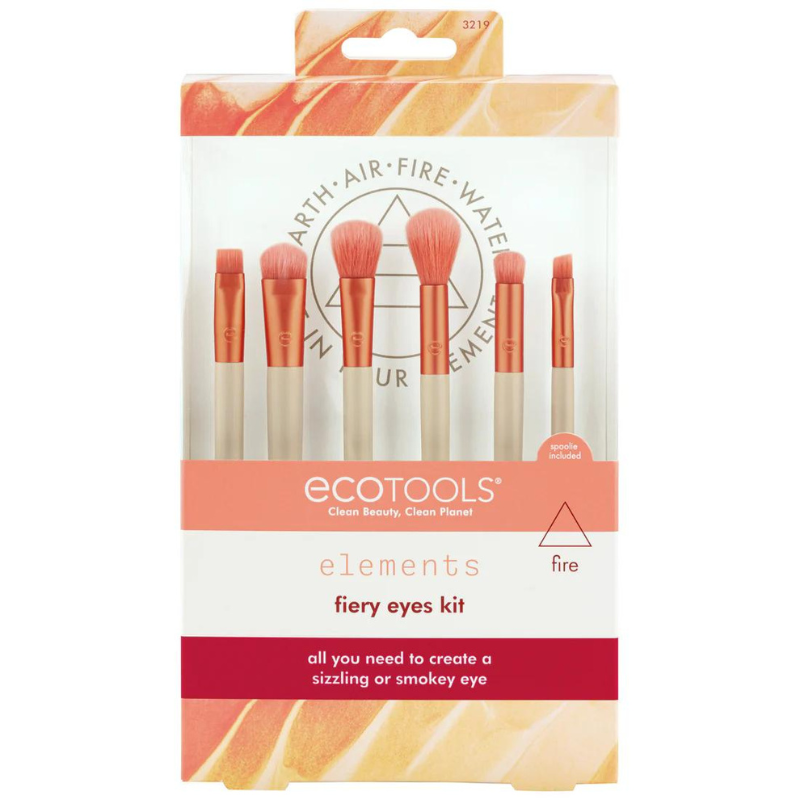 EcoTools Elements Fiery Eyes Eye Makeup Brush Kit (6) - Alora