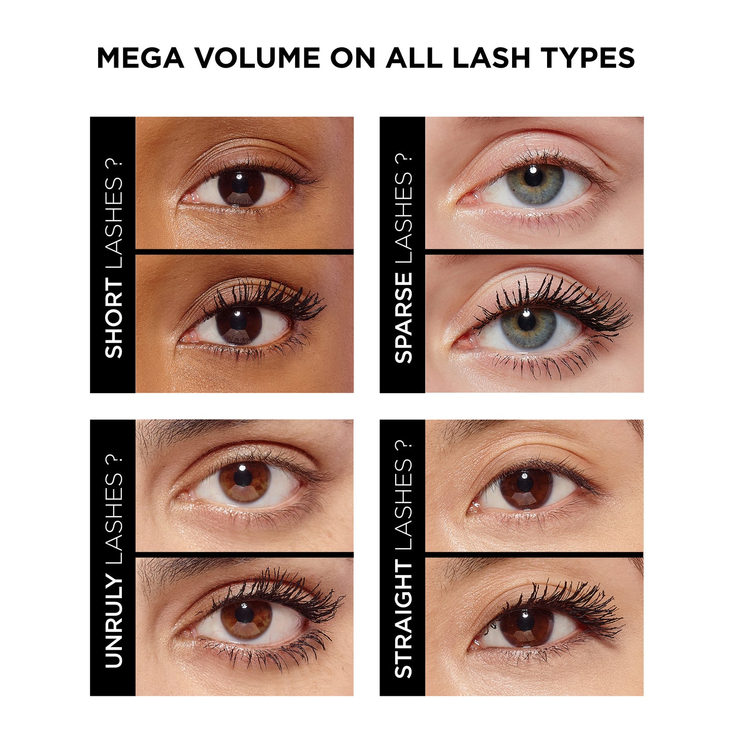 L'Oreal Paris Air Volume Mega Mascara Blackest Black - Alora