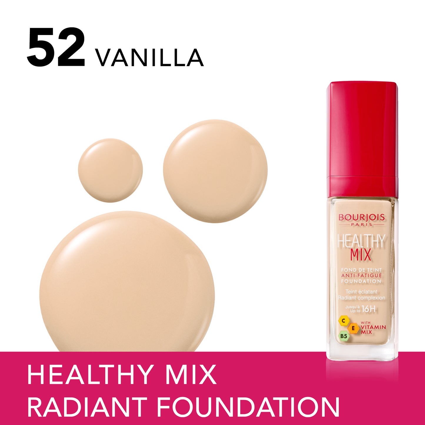 Bourjois Healthy Mix Anti-Fatigue Foundation - Alora