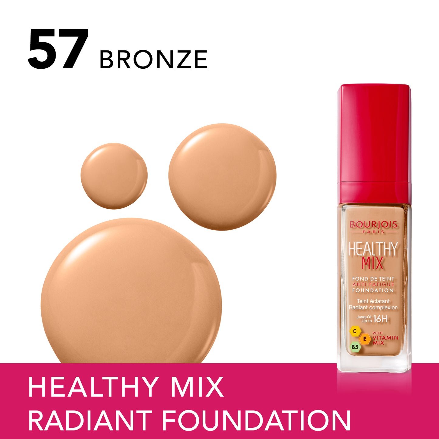 Bourjois Healthy Mix Anti-Fatigue Foundation - Alora