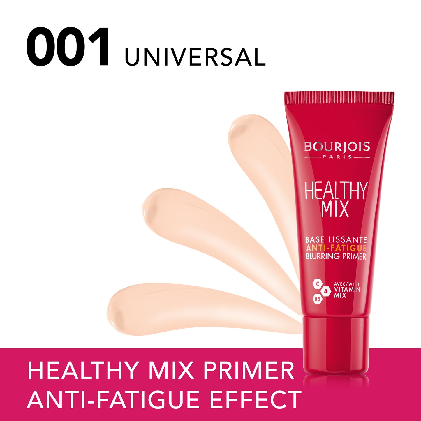Bourjois Healthy Mix Anti-Fatigue Blurring Primer Universal Shade - Alora