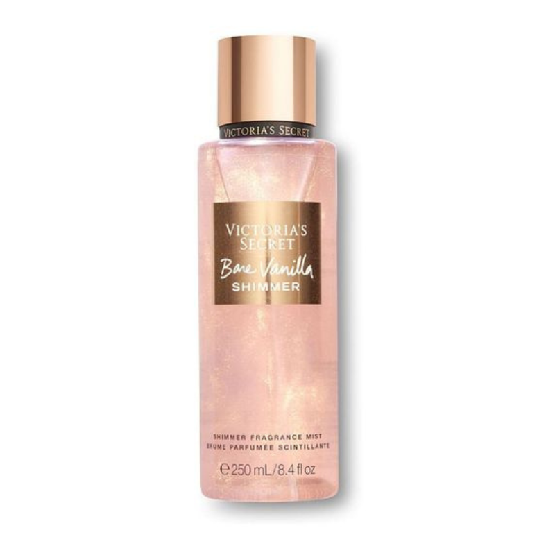 Bare Vanilla Shimmer Fragrance Body Mist 250ml - Alora