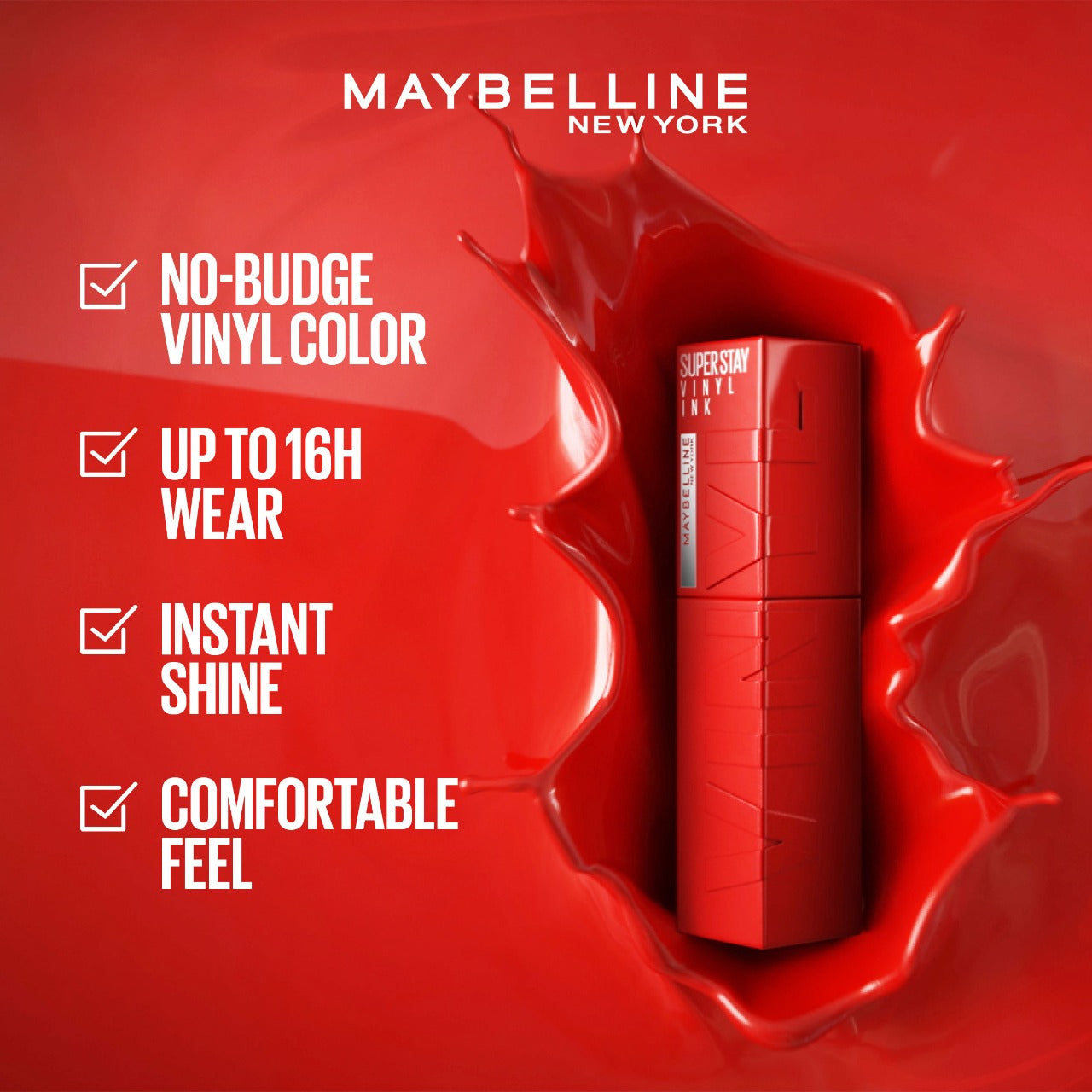 Maybelline SuperStay Vinyl Ink Liquid Lipstick - Alora
