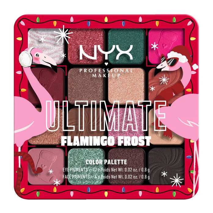 NYX Flamingo Frost 16-pan Color Palette