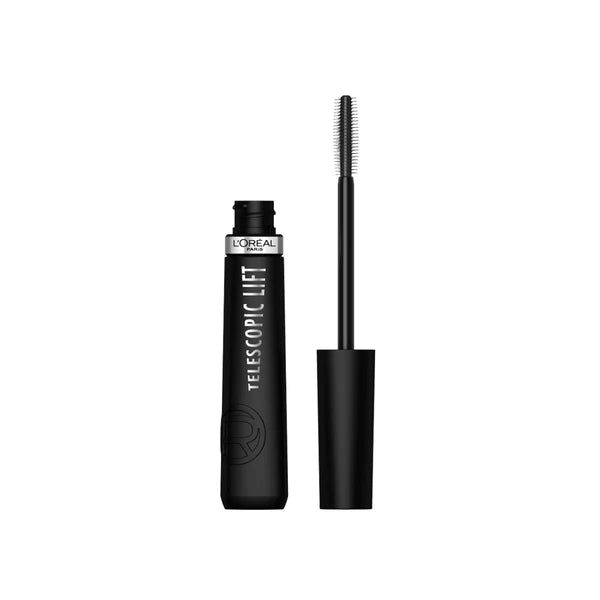 L’Oréal Paris Telescopic Lift Washable Mascara, Lengthening and Volumizing, Lash Lift with Up to 36HR Wear