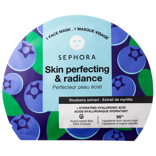 Sephora Face Masks Fruit & Plant Extracts + Hydrating Hyaluronic Acid