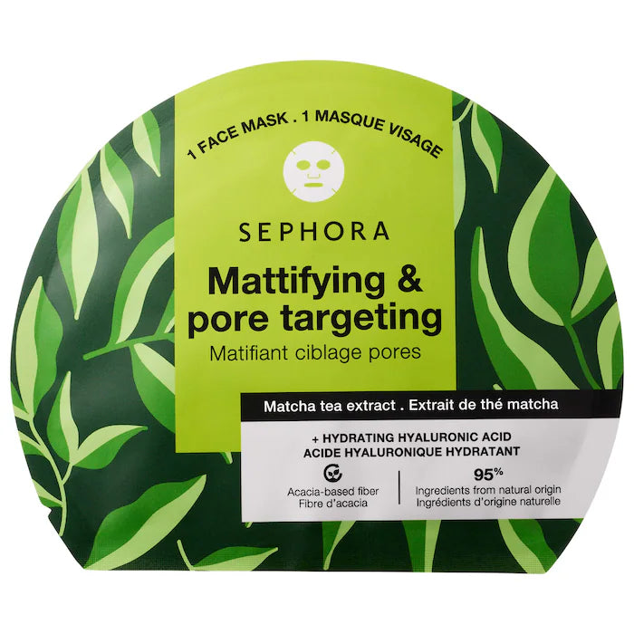 Sephora Face Masks Fruit & Plant Extracts + Hydrating Hyaluronic Acid