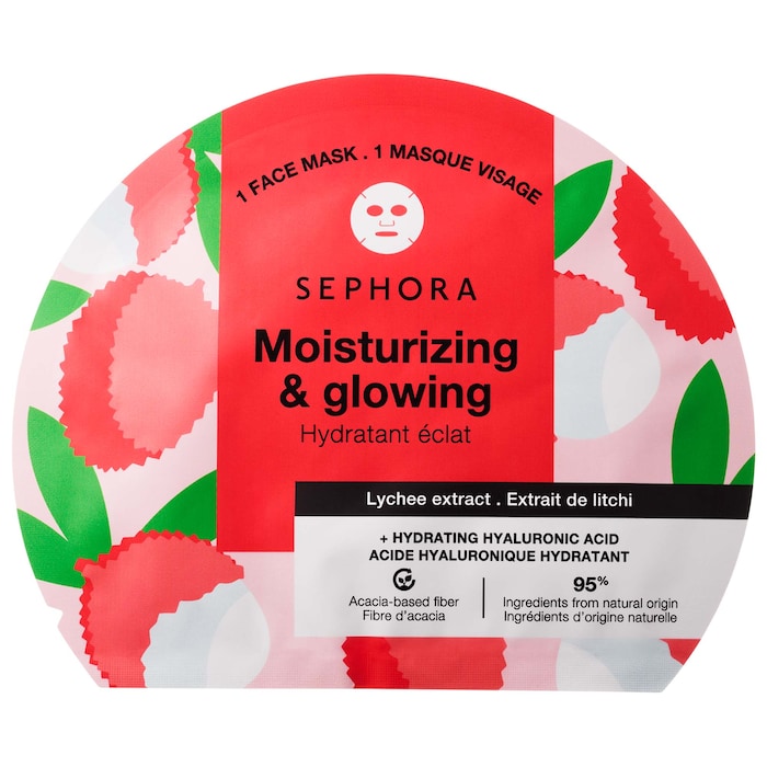 Sephora Face Masks Fruit & Plant Extracts + Hydrating Hyaluronic Acid