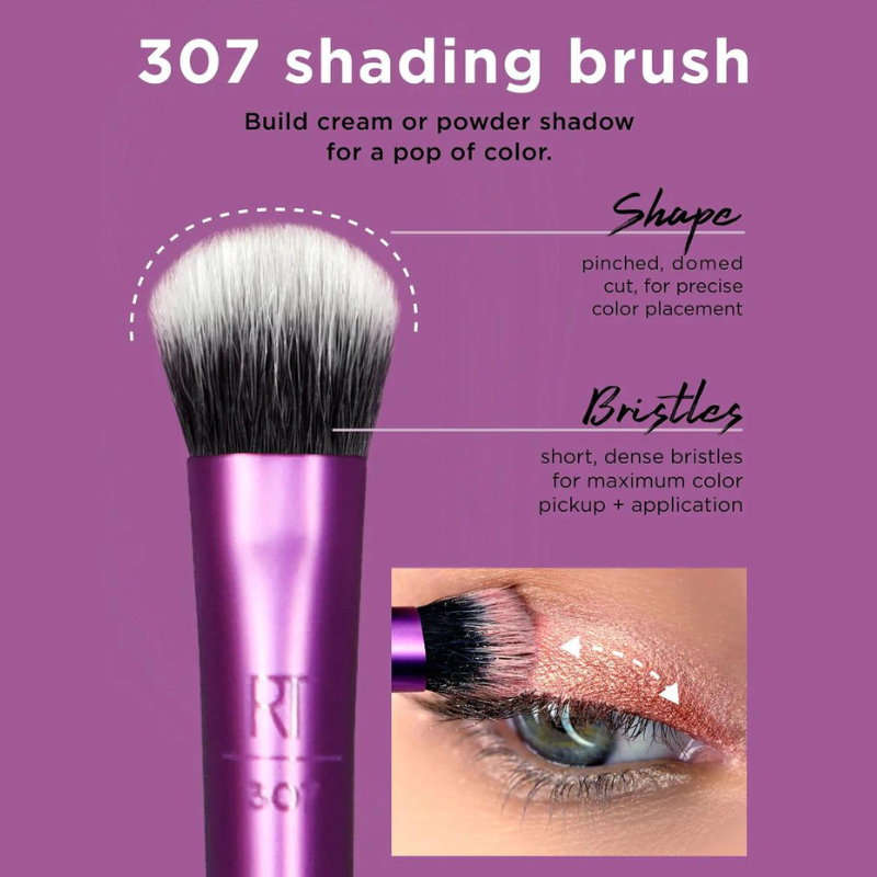 Real Techniques Everyday Eye Essentials Brush Kit (8) - Alora