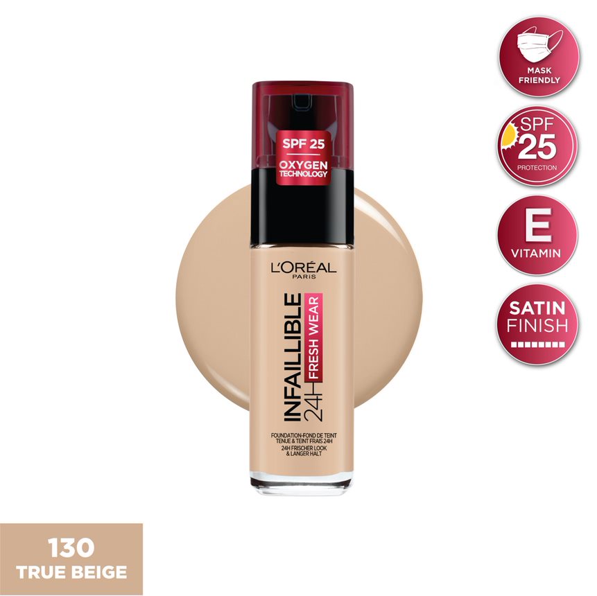 L'Oreal Paris Infallible 24H Fresh Wear Foundation - Alora