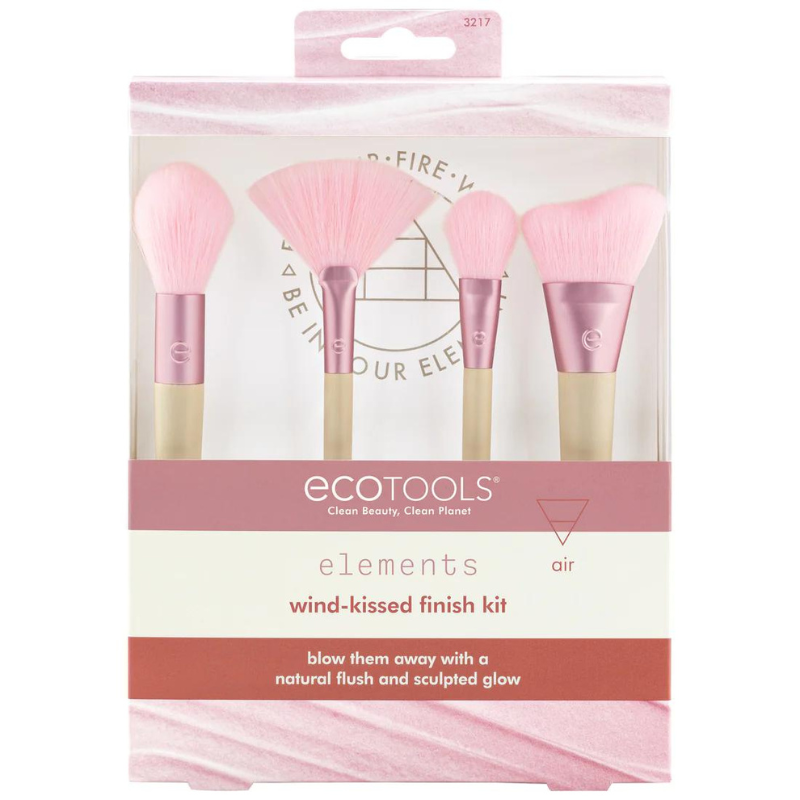 EcoTools Elements Wind-Kissed Finish Makeup Brush Kit (4) - Alora