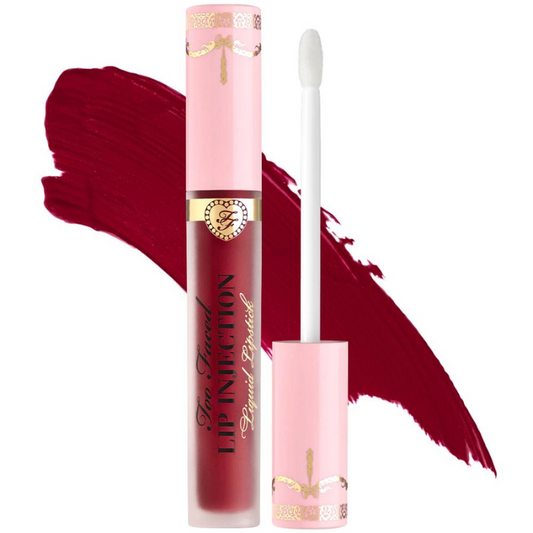 Too Faced Lip Injection Liquid Lipstick in Boom Boom Pow
