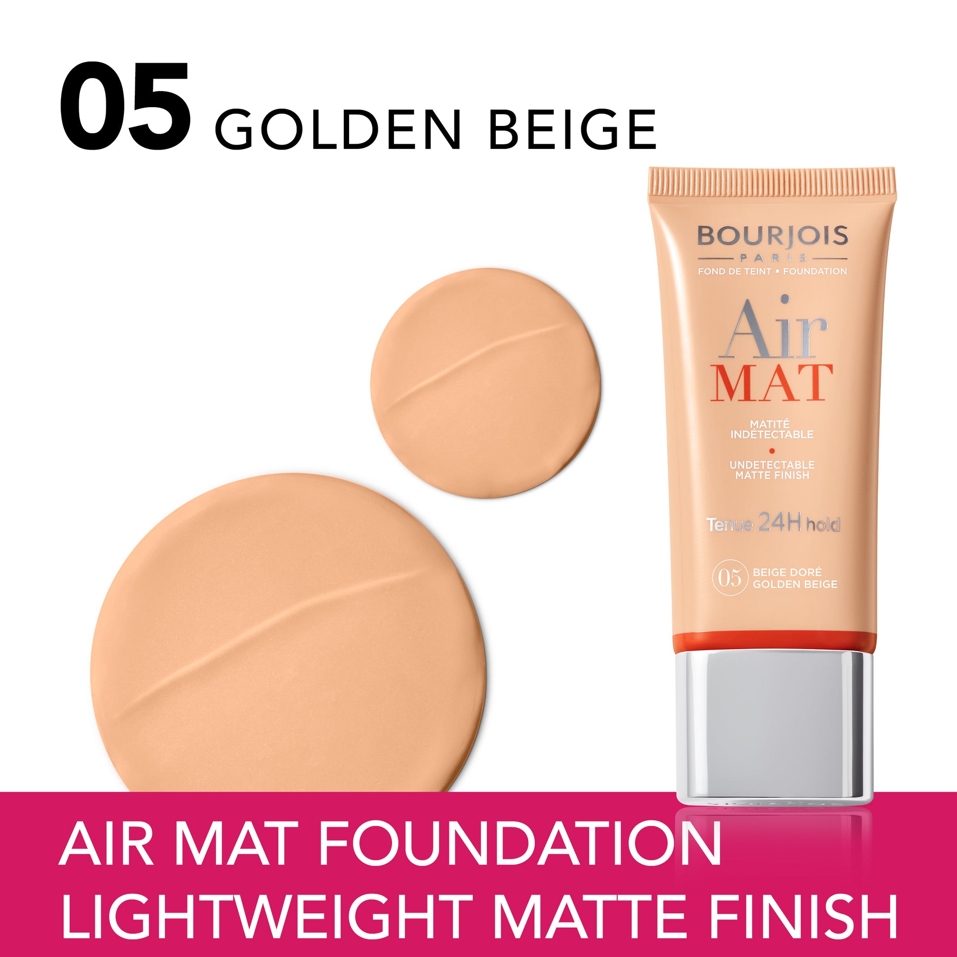 Bourjois Air Mat 24H Foundation - Alora