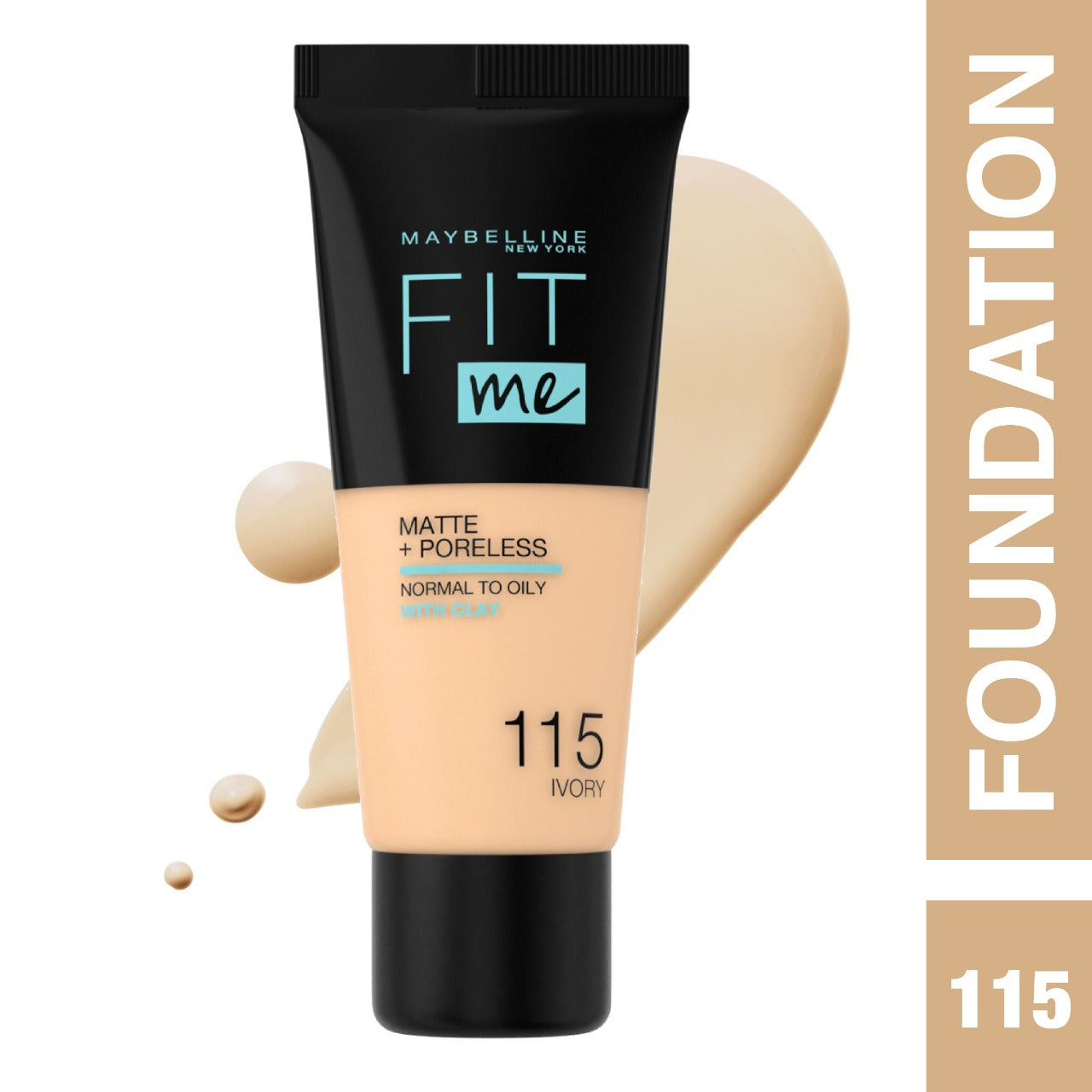 Maybelline Fit Me Matte & Poreless Foundation - Alora