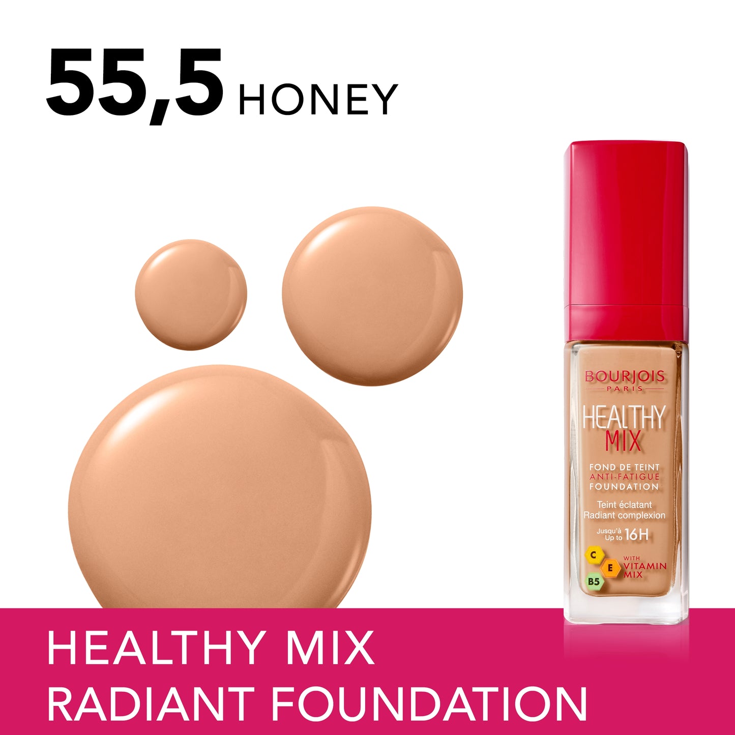 Bourjois Healthy Mix Anti-Fatigue Foundation - Alora