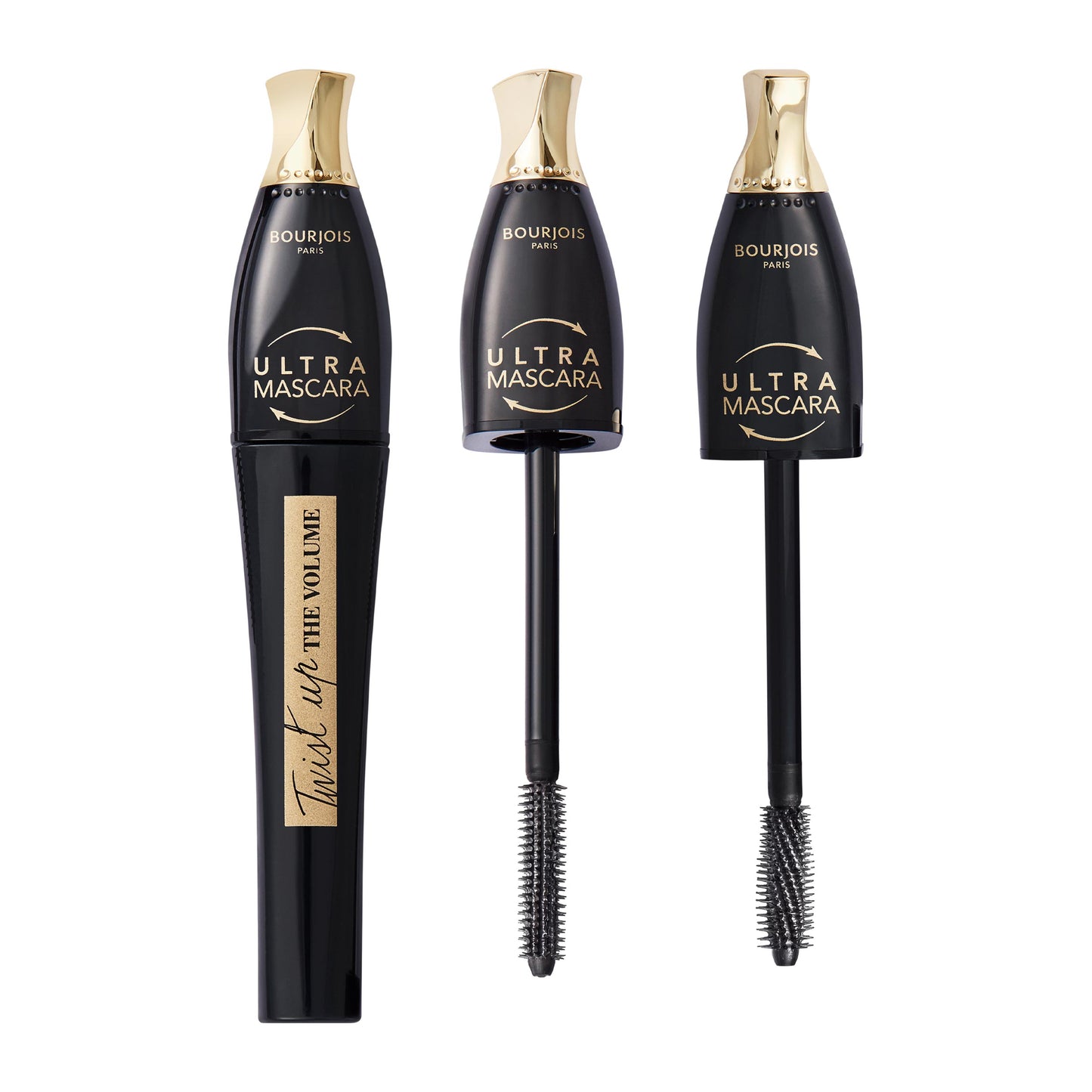 Bourjois Twist Up The Volume Mascara - Extreme Black - Alora