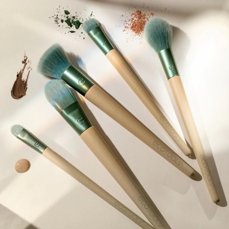 EcoTools Elements Super-Natural Face Makeup Brush Kit (5) - Alora