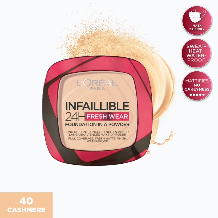 L'Oréal Paris Infallible Fresh Wear 24H Powder - Alora