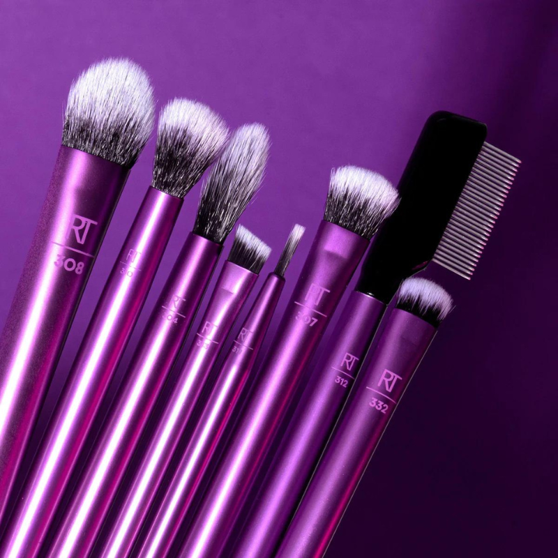 Real Techniques Everyday Eye Essentials Brush Kit (8) - Alora