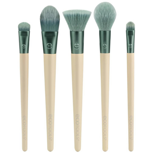 EcoTools Elements Super-Natural Face Makeup Brush Kit (5) - Alora