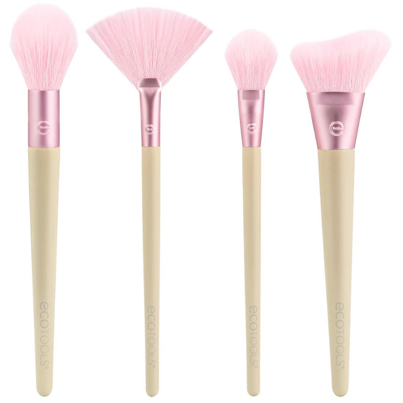 EcoTools Elements Wind-Kissed Finish Makeup Brush Kit (4) - Alora