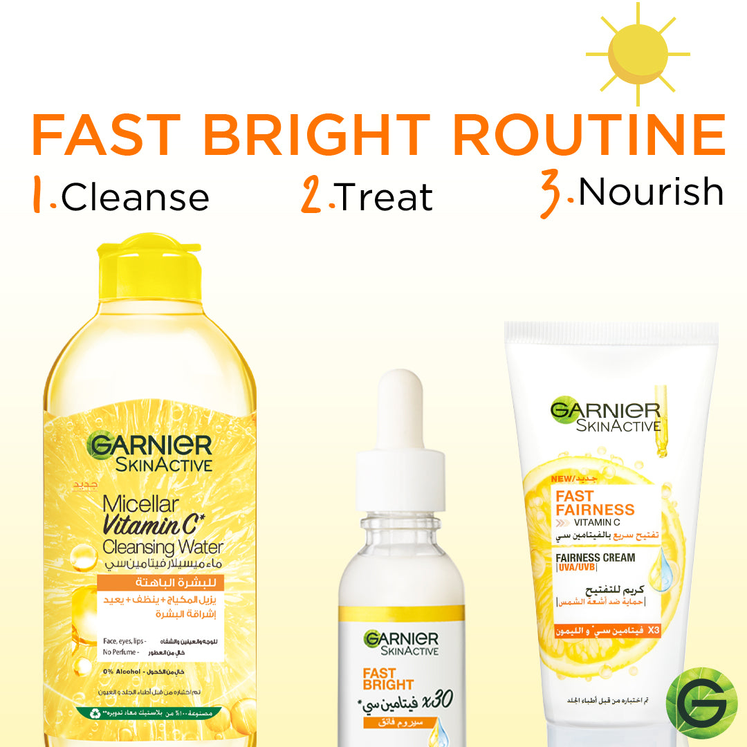 Garnier Fast Bright Vitamin C Brightening Day Cream - Alora