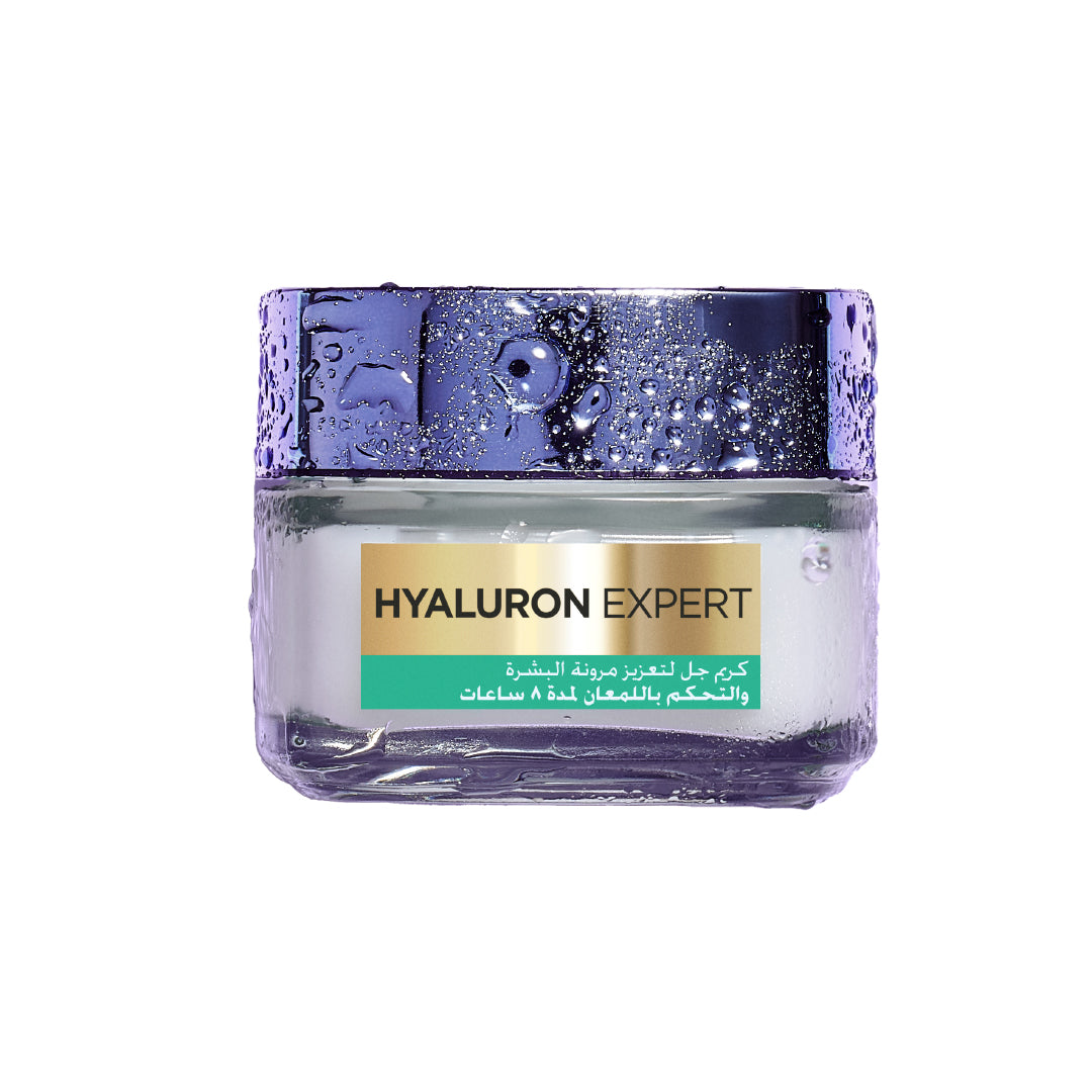 L'Oreal Paris Hyaluron Expert Moisturiser and Anti-Aging 8h Shine Control Replumping Gel Cream - Alora