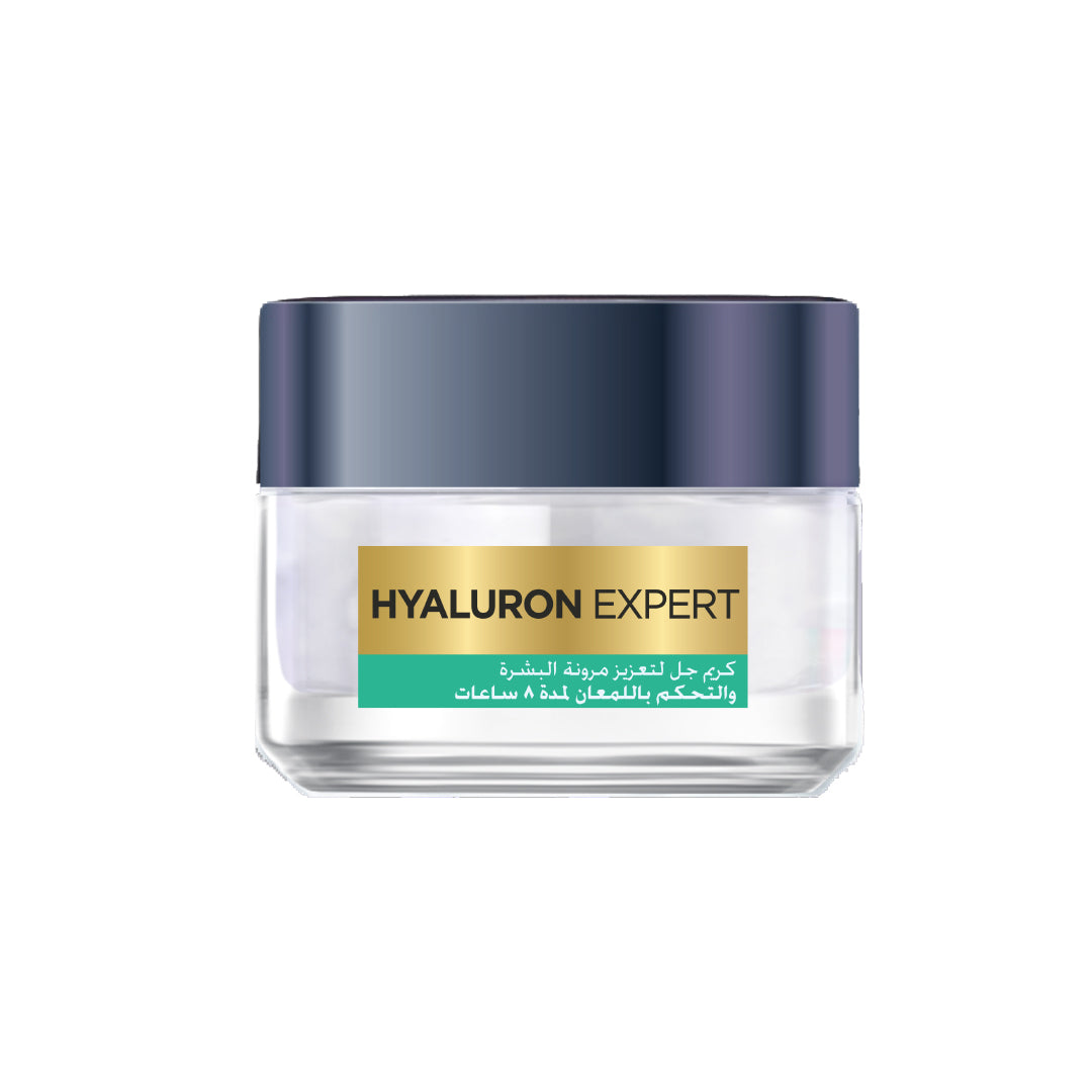 L'Oreal Paris Hyaluron Expert Moisturiser and Anti-Aging 8h Shine Control Replumping Gel Cream - Alora