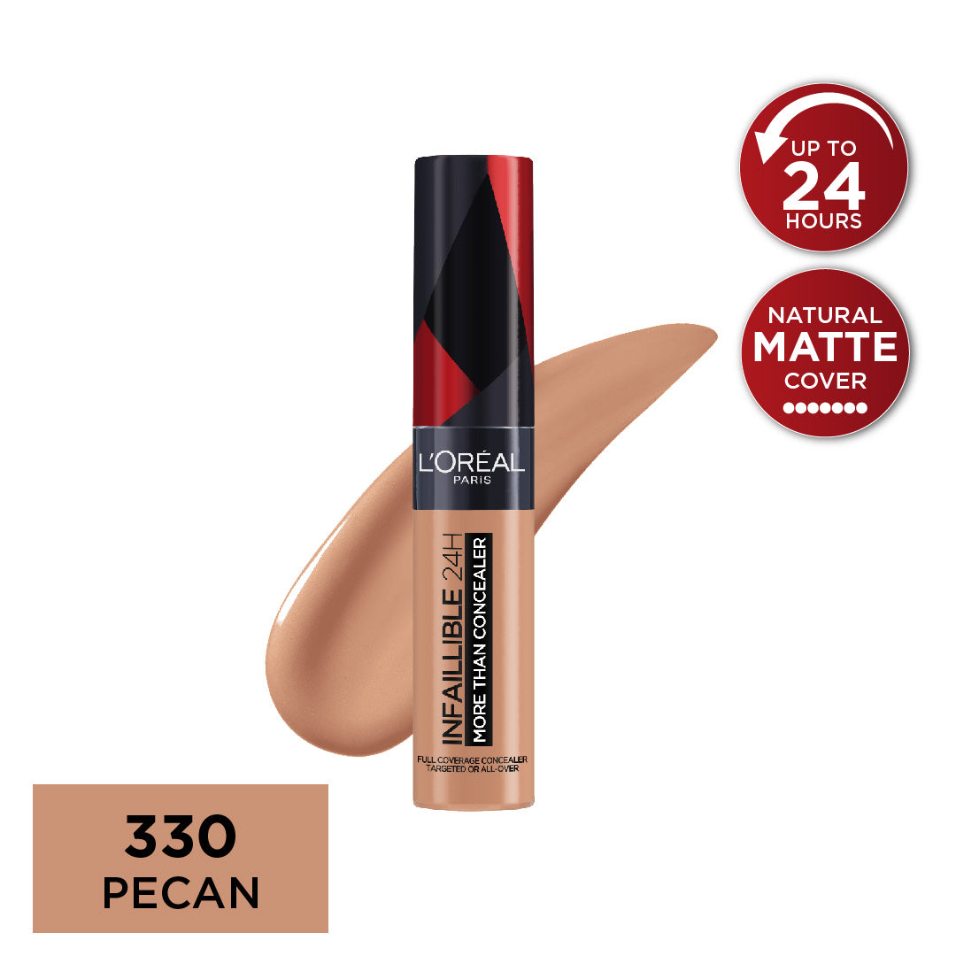 L’Oreal Paris Infallible Full-Wear Concealer- Waterproof Full Coverage - Alora