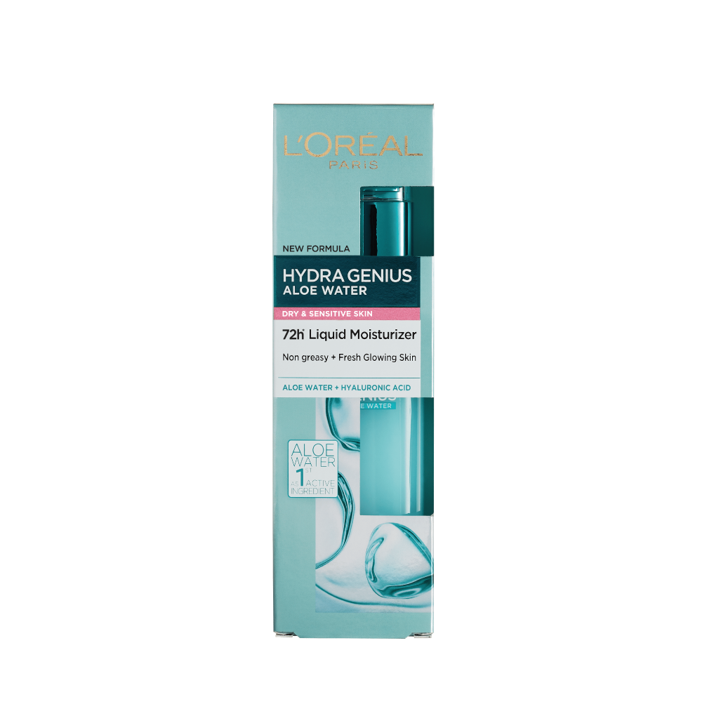 L'Oreal Paris Hydragenius Daily Liquid Moisturizing Care - Dry & Sensitive Skin - Alora