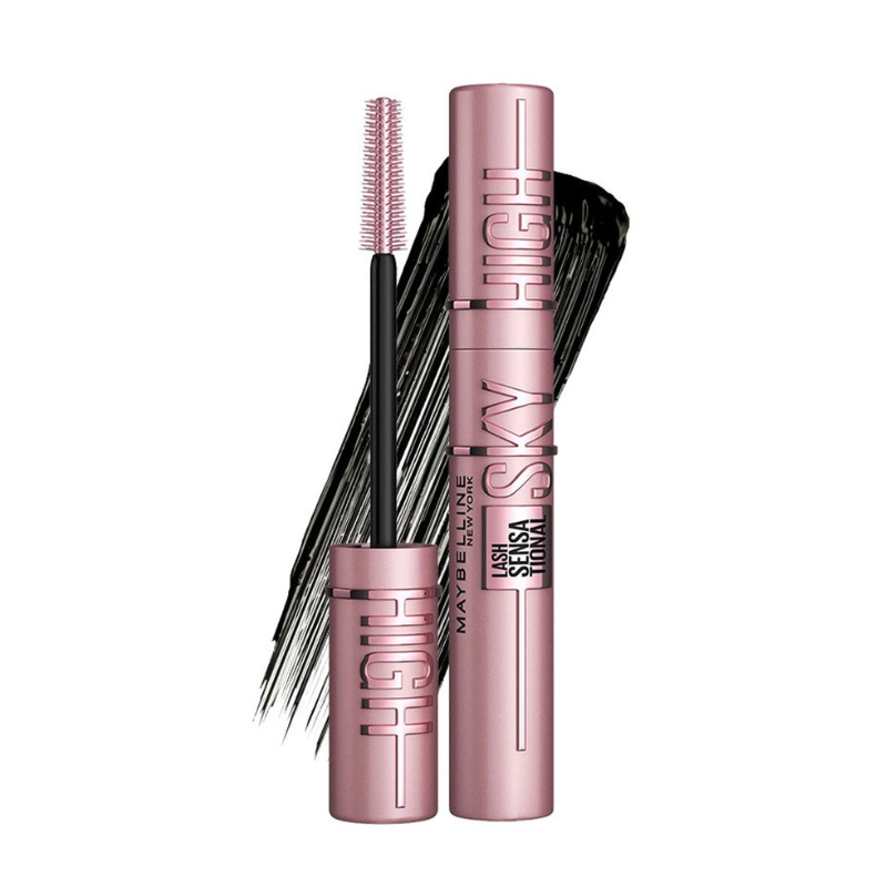 Maybelline Lash Sensational Sky High Mascara - Volumizing & Lengthening Black - Alora