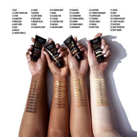 NYX Born To Glow! Naturally Radiant Foundation - Alora