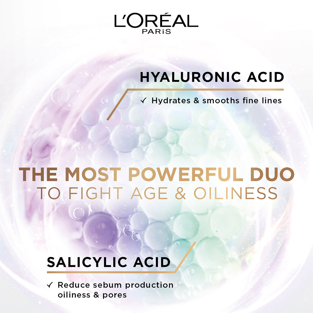 L'Oreal Paris Hyaluron Expert Moisturiser and Anti-Aging 8h Shine Control Replumping Gel Cream - Alora