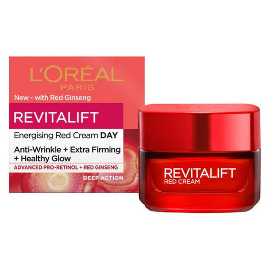 L'Oréal Paris REVITALIFT ENERGIZING RED CREAM DAY 50ML - Alora