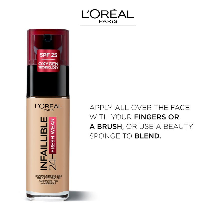 L'Oreal Paris Infallible 24H Fresh Wear Foundation - Alora